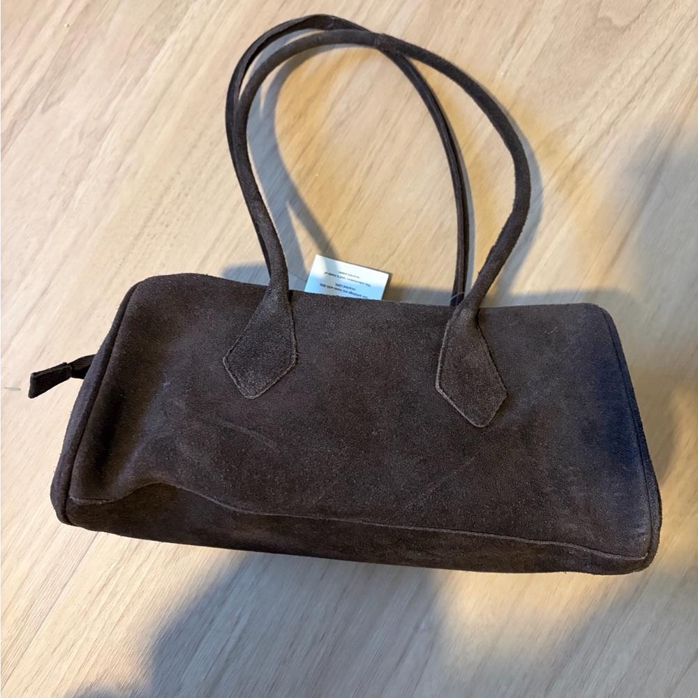 Free People Brown Suede Handbag